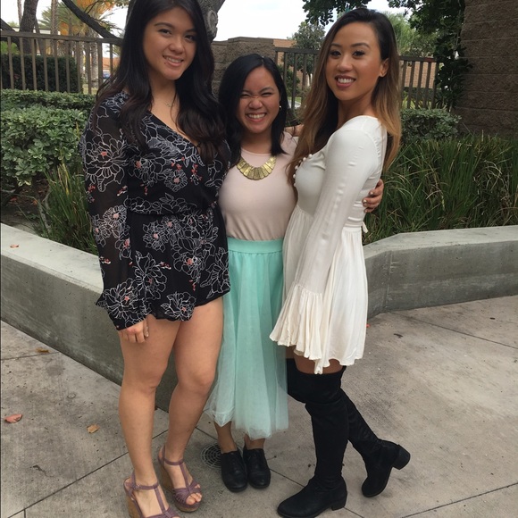 For Love and Lemons Lotus Dress in Ivory ππ - Picture 4 of 5